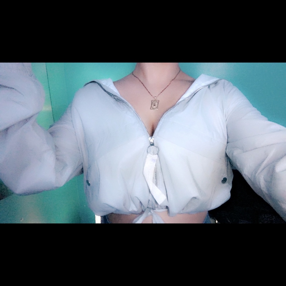 Gray jacket